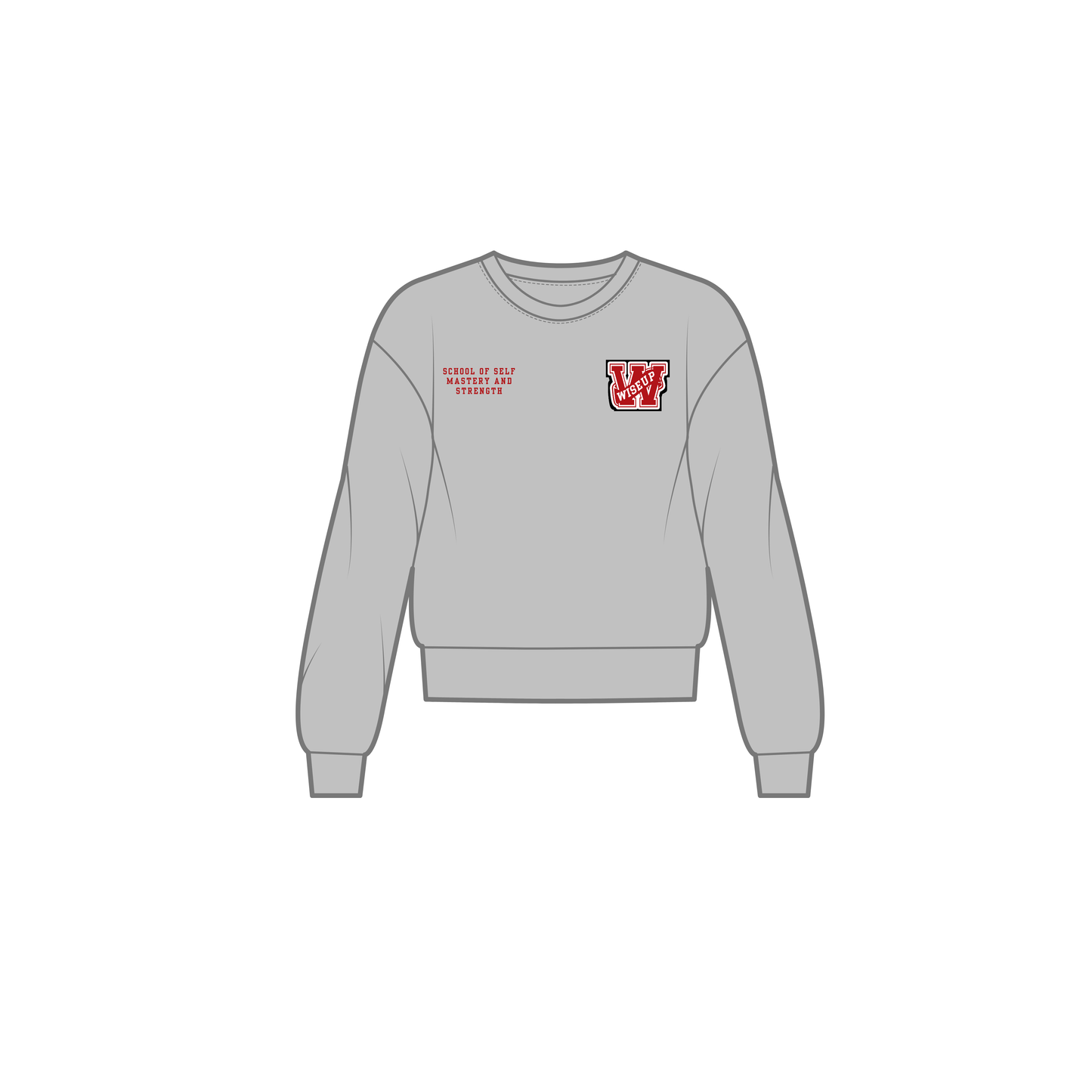PREORDER University of WISEUP™ Crewneck (Grey)