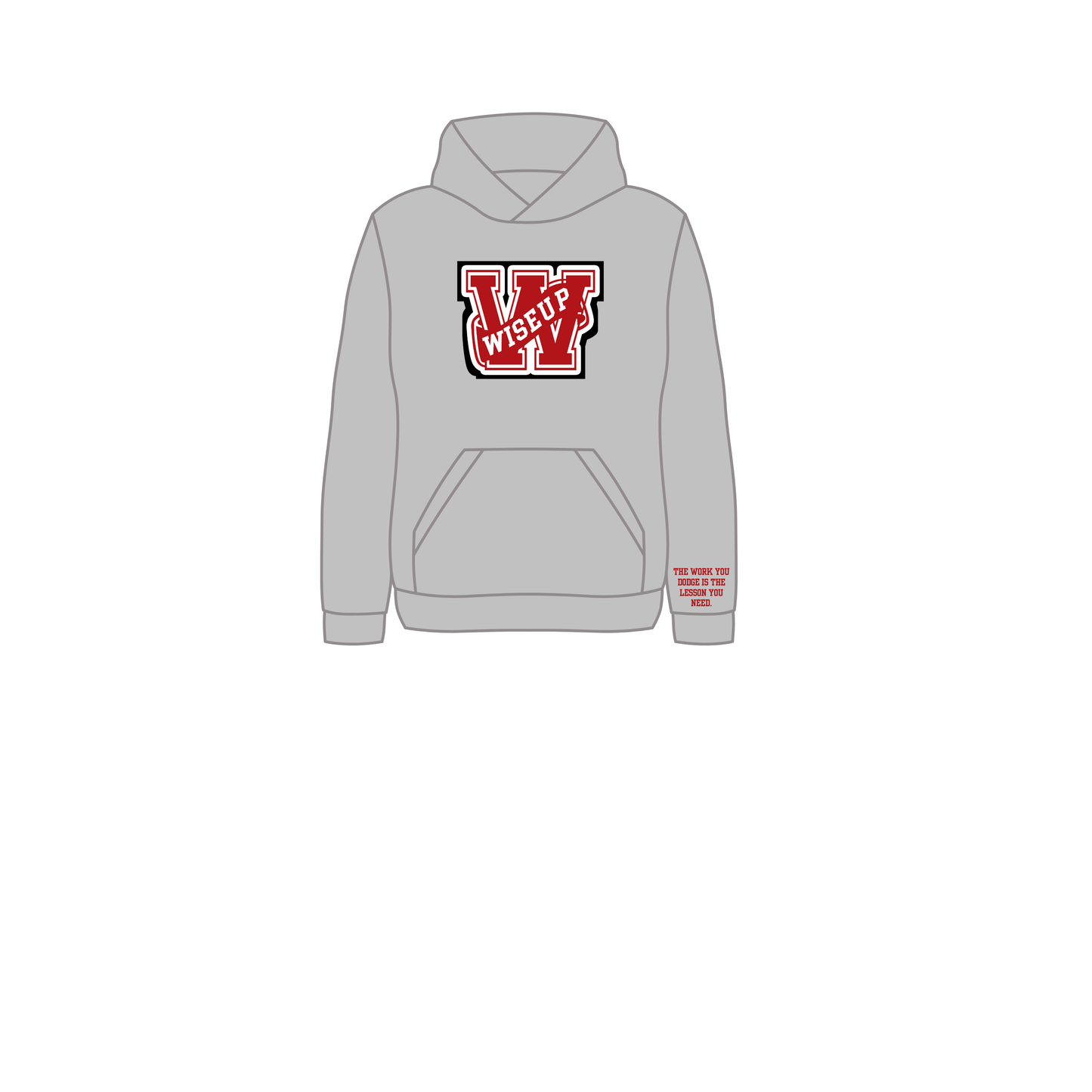 PREORDER University of WISEUP™ Hoodie (Grey)