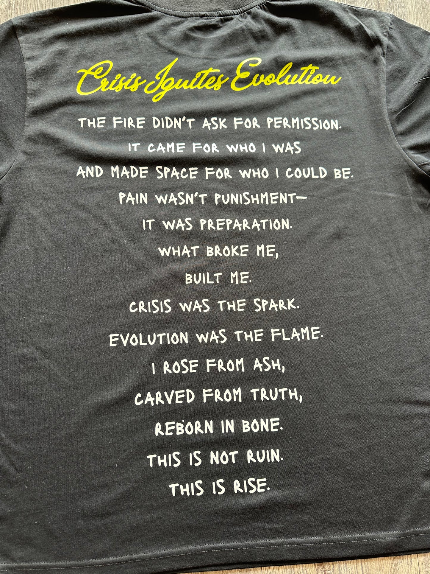 Crisis Ignites Evolution