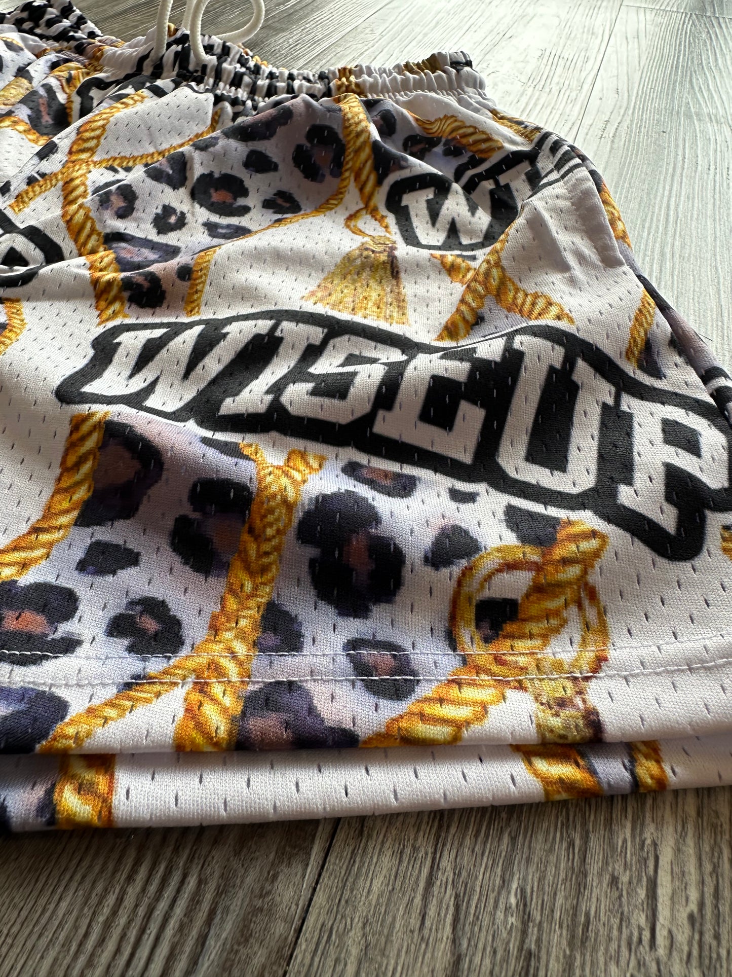 Golden Instinct Statement Shorts