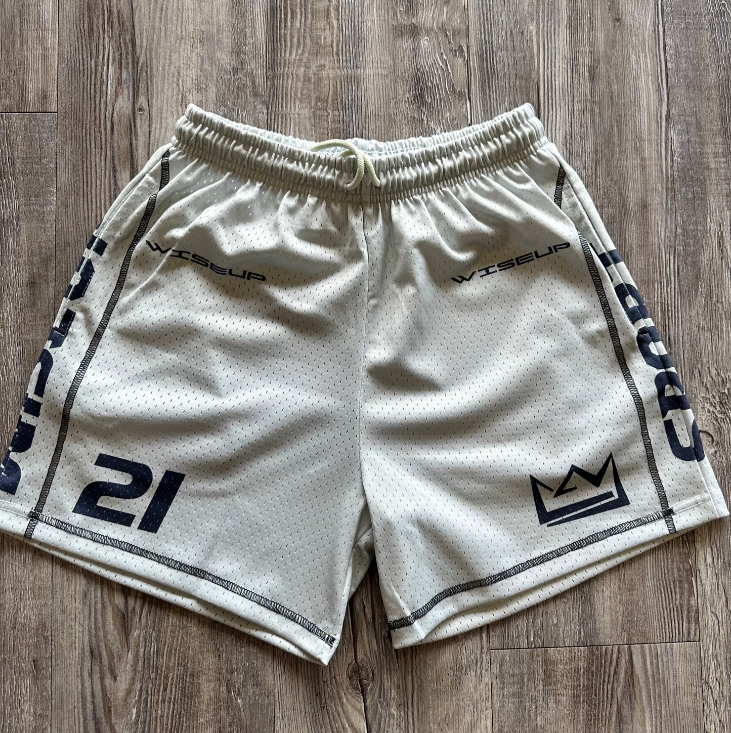 WISEUP SPORTS 5' MESH SHORTS